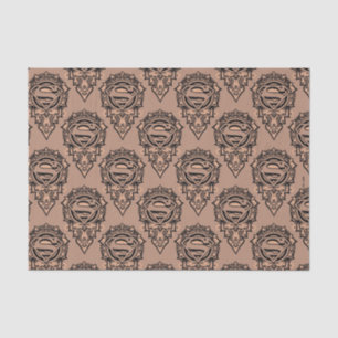 Supergirl Mandala Graphic Tissue Paper