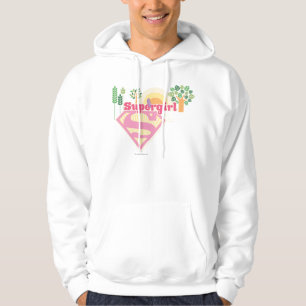 Supergirl Nature Logo Hoodie