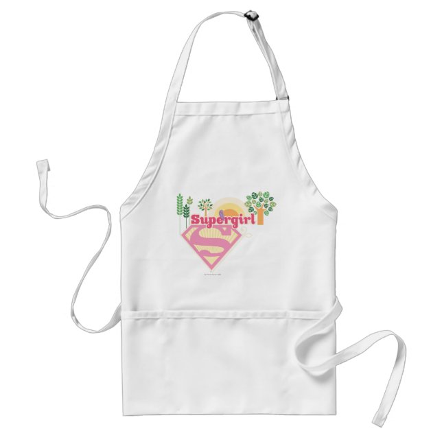 Supergirl Nature Logo Standard Apron (Front)