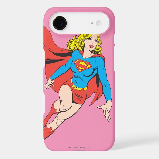 Supergirl on the Move Case-Mate iPhone Case (Back)