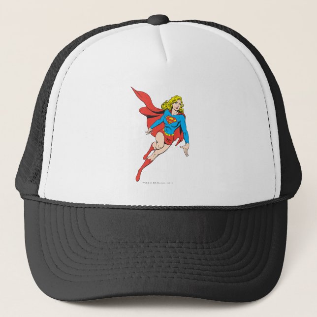 Supergirl on the Move Trucker Hat (Front)