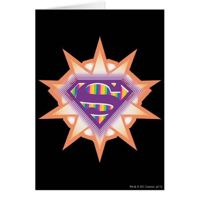 Supergirl Orange Starburst (Front)