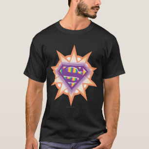 Supergirl Orange Starburst T-Shirt