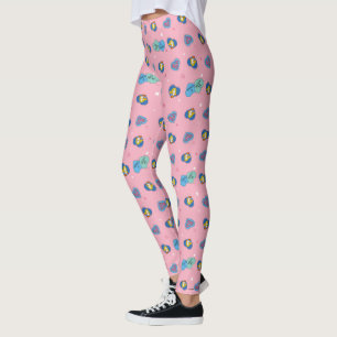 Supergirl Out of This World Retro Graphic Leggings