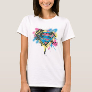 Supergirl Paint and Spills T-Shirt