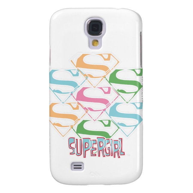 Supergirl Pastel Logo Collage Case-Mate Samsung Galaxy Case (Back)