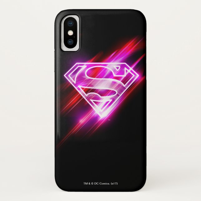 Supergirl Pink Case-Mate iPhone Case (Back)