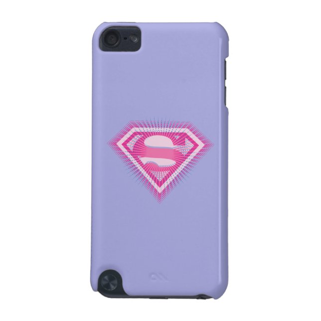 Supergirl Pink Logo iPod Touch 5G Case (Back)