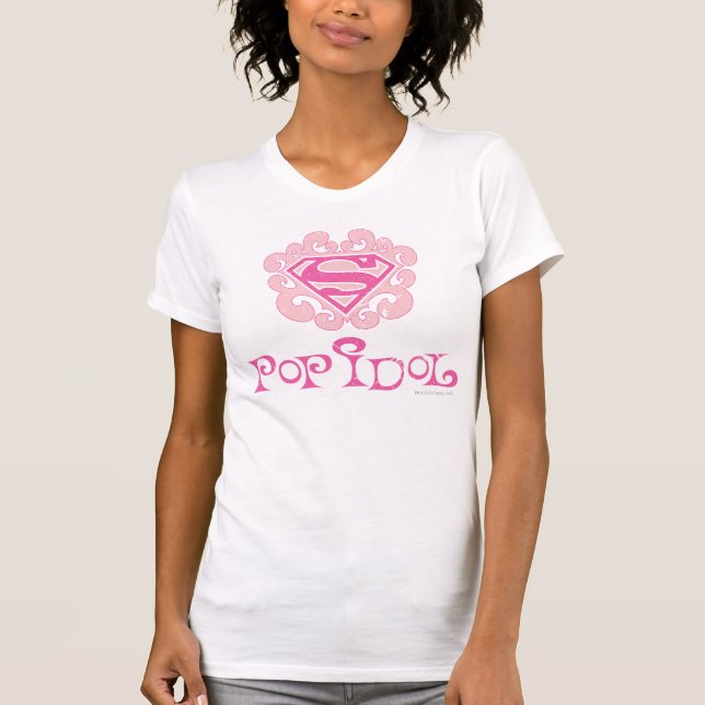 Supergirl Pop Idol T-Shirt (Front)