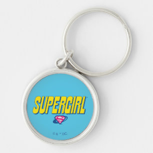 Supergirl Pop Logo Key Ring
