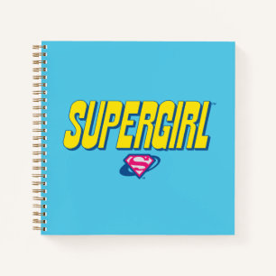 Supergirl Pop Logo Notebook