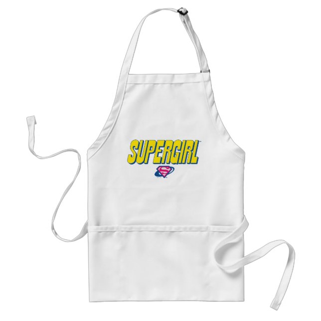 Supergirl Pop Logo Standard Apron (Front)