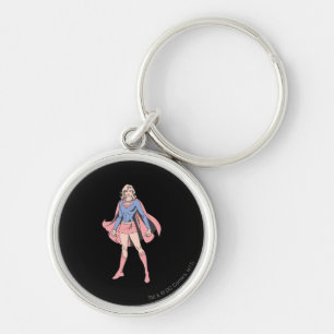 Supergirl Pose 3 Key Ring