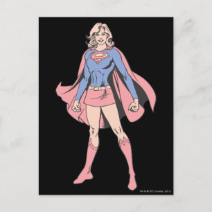 Supergirl Pose 3 Postcard