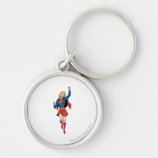 Supergirl Pose 4 Key Ring (Front)
