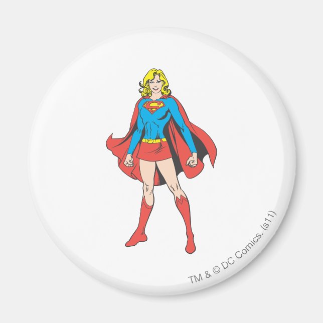 Supergirl Pose 5 Magnet (Front)