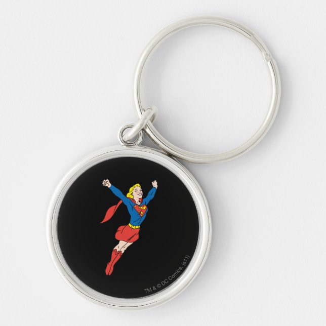 Supergirl Pose 6 Key Ring (Front)