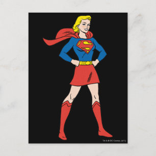 Supergirl Pose 7 Postcard