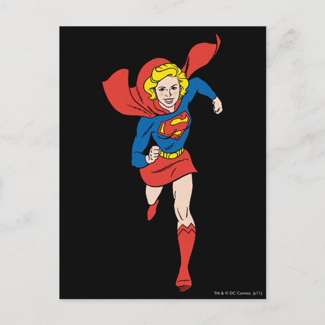 Supergirl Pose 8 Postcard (Front)