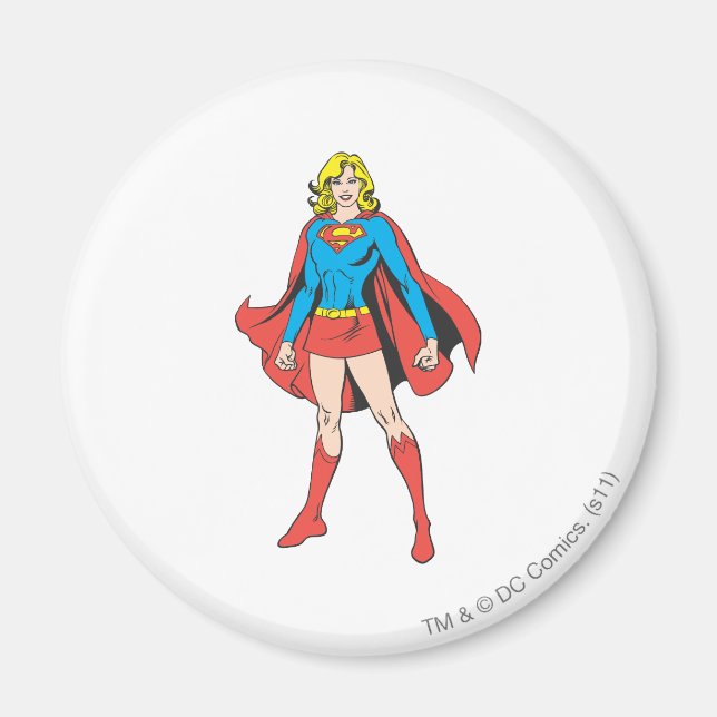 Supergirl Poses Magnet (Front)