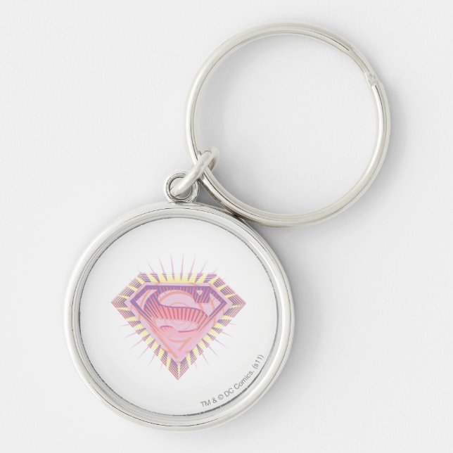 Supergirl Rad Logo Key Ring (Front)
