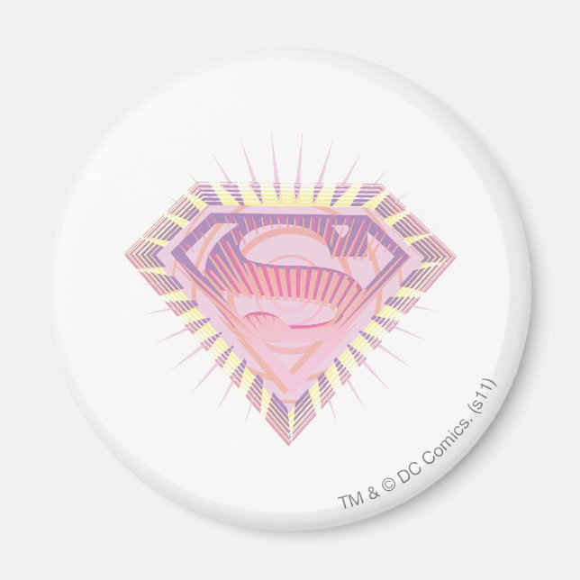 Supergirl Rad Logo Magnet (Front)
