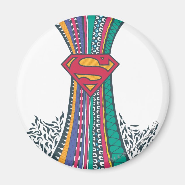 Supergirl Random World 4 Magnet (Front)