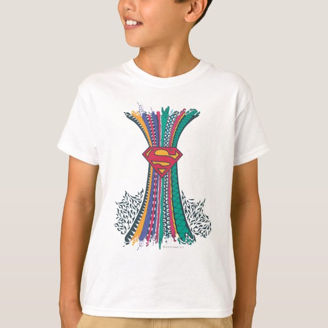 Supergirl Random World 4 T-Shirt (Front)