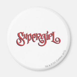 Supergirl Red Logo Magnet