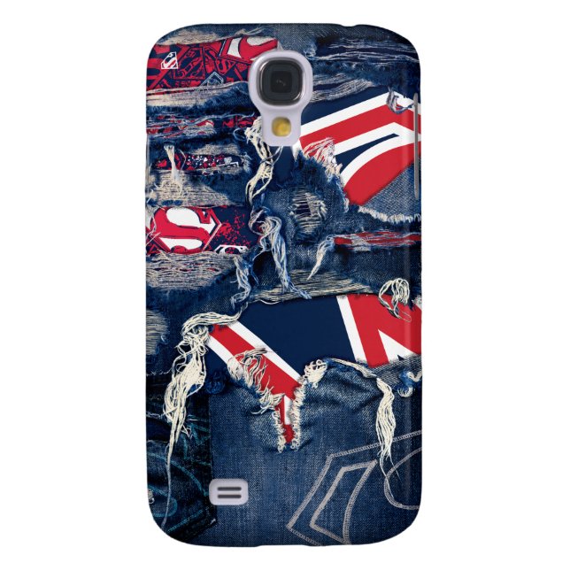 Supergirl Red, White & Blue Case-Mate Samsung Galaxy Case (Back)