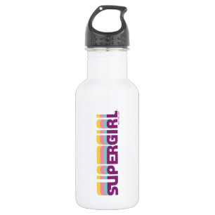 Supergirl Retro Colorshift Graphic 532 Ml Water Bottle