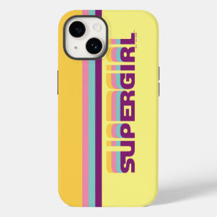 Supergirl Retro Colorshift Graphic iPhone 14 Case