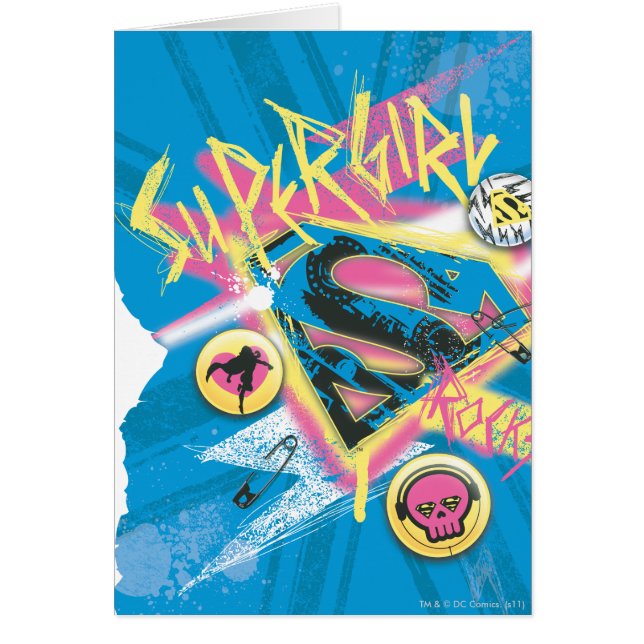 Supergirl Rocks (Front)