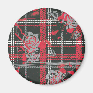 Supergirl Roses Magnet
