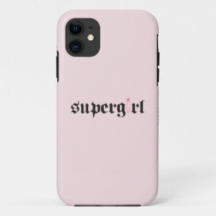 Supergirl Safety Pin Letter iPhone 11 Case