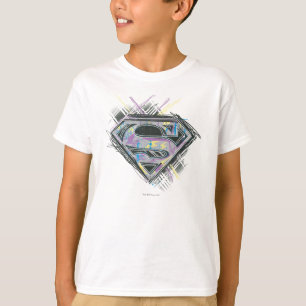 Supergirl Scribbles Logo T-Shirt