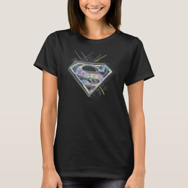 Supergirl Scribbles Logo T-Shirt (Front)