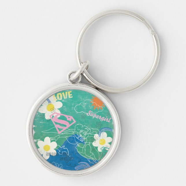 Supergirl Share the Spirit & Love Key Ring (Front)