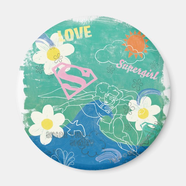 Supergirl Share the Spirit & Love Magnet (Front)