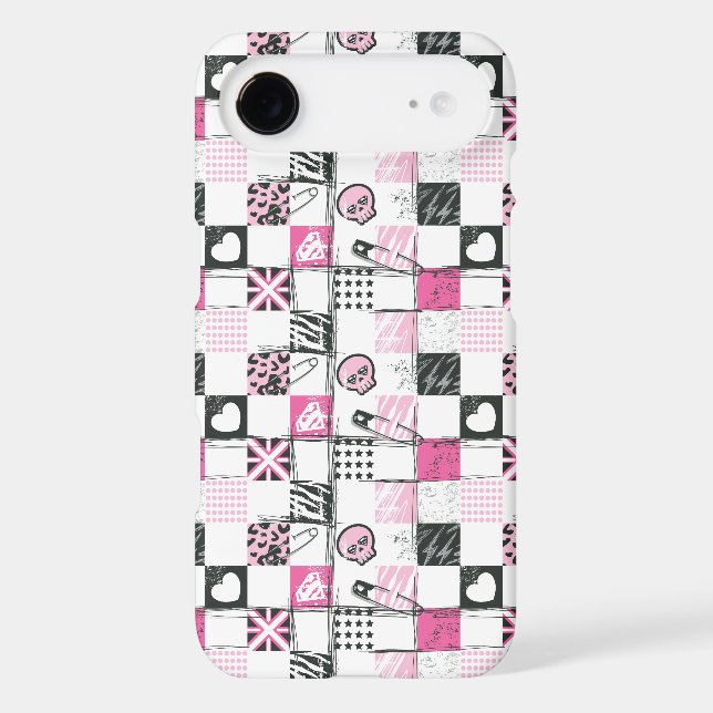 Supergirl Skulls and Pins Pattern Case-Mate Samsung Galaxy Case (Back)