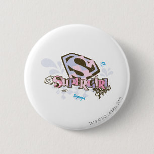 Supergirl So Fabulous 1 6 Cm Round Badge