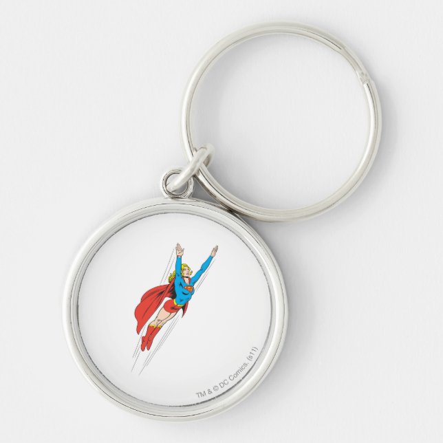 Supergirl Soars High Key Ring (Front)