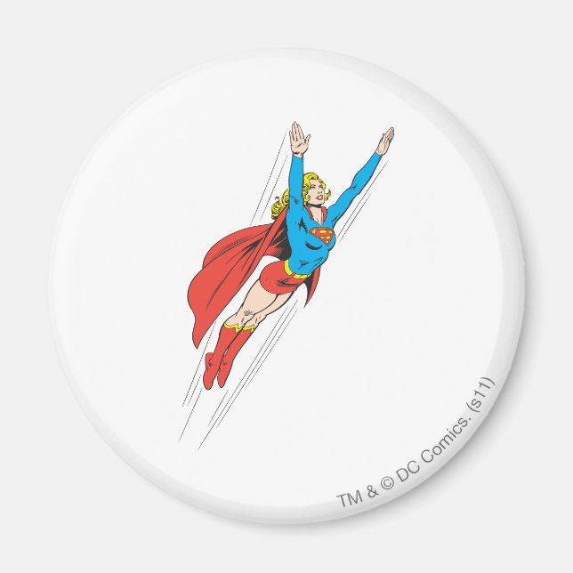 Supergirl Soars High Magnet (Front)