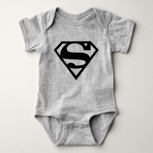 Supergirl Solid S-Shield Baby Bodysuit