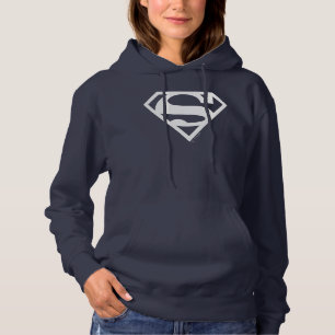 Supergirl Solid S-Shield Hoodie