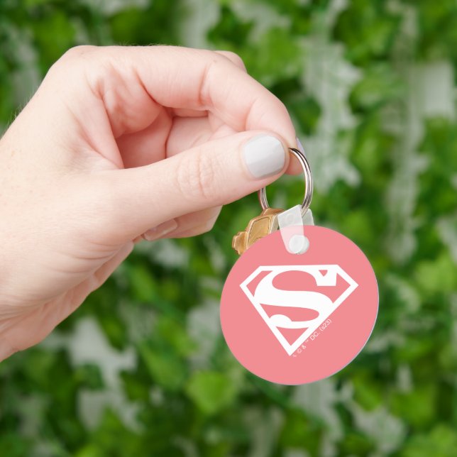 Supergirl Solid S-Shield Key Ring (Hand)