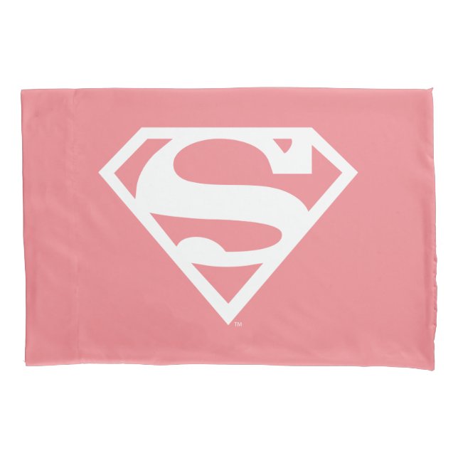 Supergirl Solid S-Shield Pillowcase (Front)