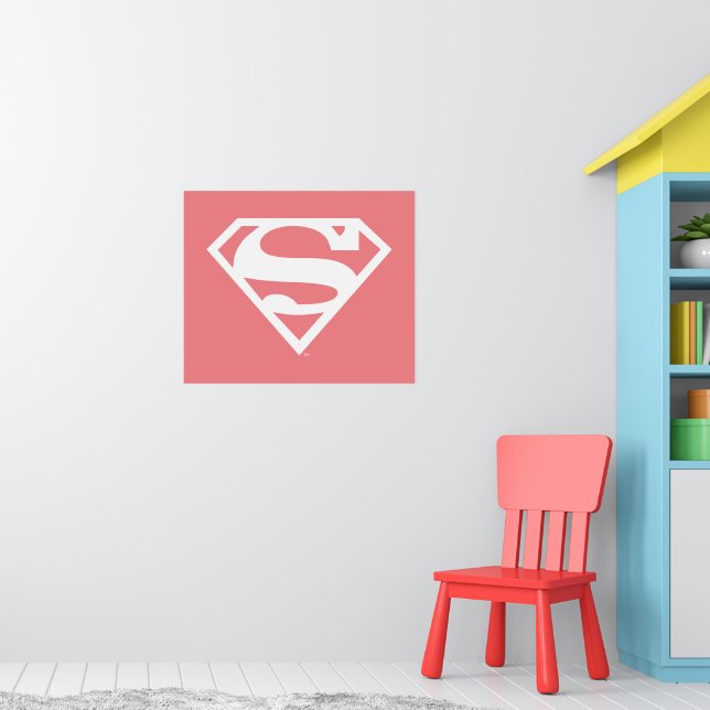 Supergirl Solid S-Shield Poster (Nursery 1)