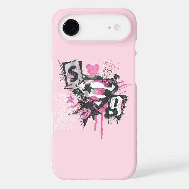 Supergirl Spills and Scribbles Collage Case-Mate Samsung Galaxy Case (Back)