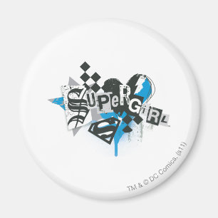 Supergirl Spills and Splatter Magnet